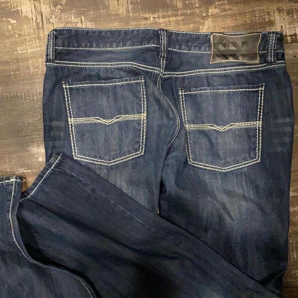 Men’s rock and roll denim jeans